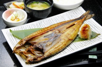 ほっけの開き定食